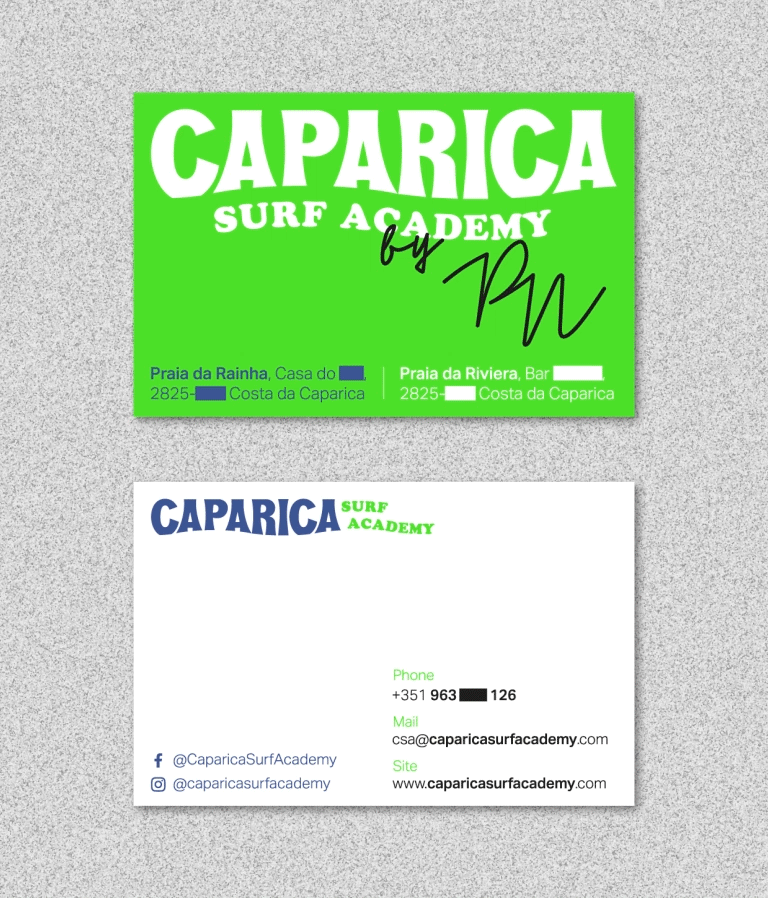 Caparica Brand Identity by Melo Exhibitionist.