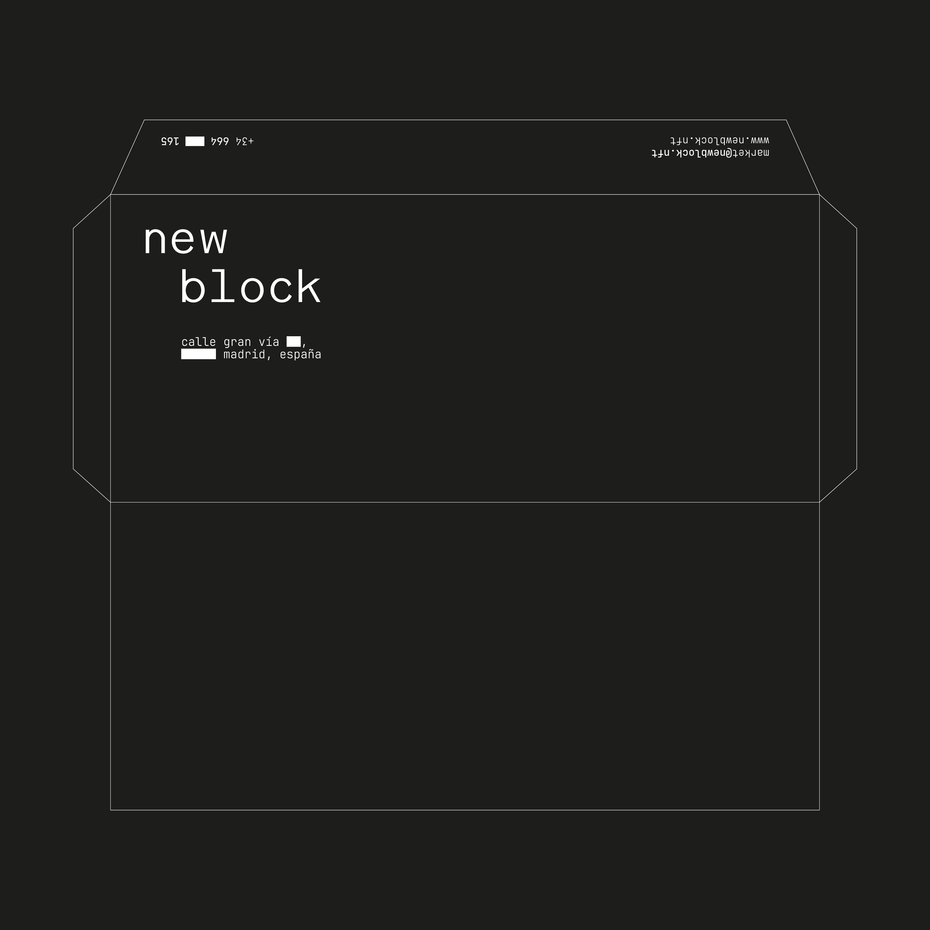 New Block Brand Identity by Melo Exhibitionist.